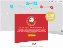 Tablet Screenshot of amibola.com